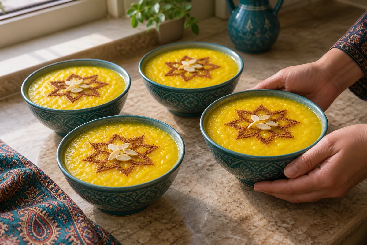 Riz au lait… sans lait, au safran & à la rose